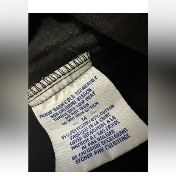 NFL Tampa Bay Buccaneers Sweatshirt 1/4 zip M Pullover Football Raise The Flags - Picture 7 of 7